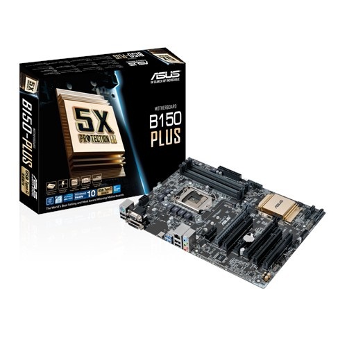 Asus B150-Plus (Chipset Intel B150/ Socket LGA1151/ VGA onboard)