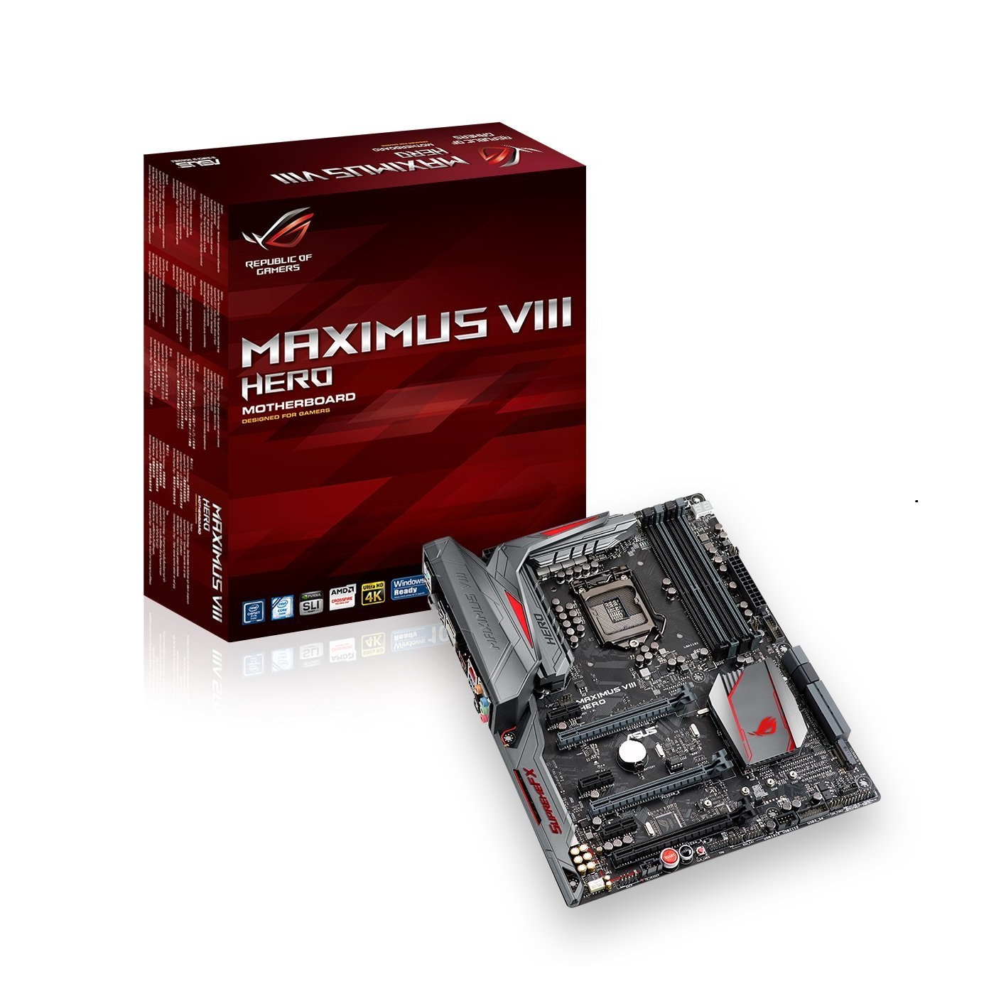 Asus MAXIMUS VIII HERO (Chipset Intel Z170/ Socket LGA1151/ VGA onboard)