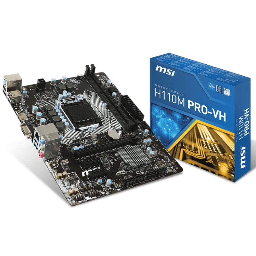 MSI H110M PRO-VH (Chipset Intel H110/ Socket LGA1151/ VGA onboard)