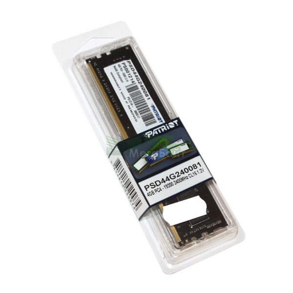 RAM Patriot 4Gb DDR4 2400 Non-ECC PSD44G240081
