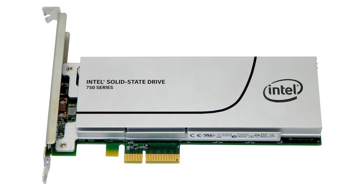 Ổ SSD Intel 750 400Gb PCIE (đọc: 2200MB/s /ghi: 900MB/s)