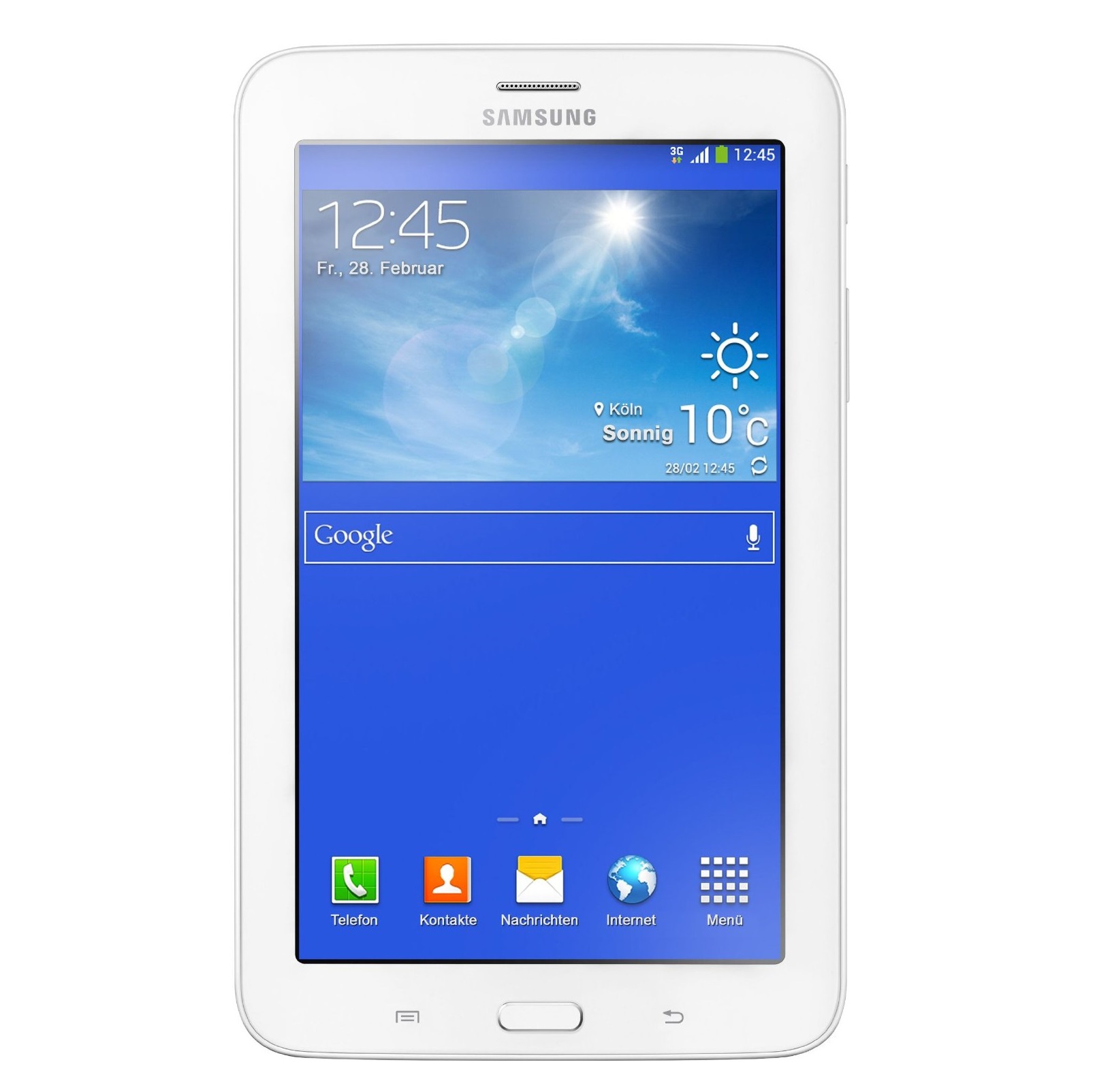 Samsung Galaxy Tab 3V T116 (White)- 8Gb/ 7.0Inch/ 3G + Wifi + Thoại
