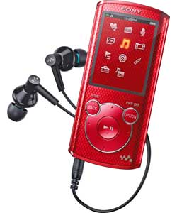 Máy nghe nhạc Sony NWZ E474/R 8Gb - Red