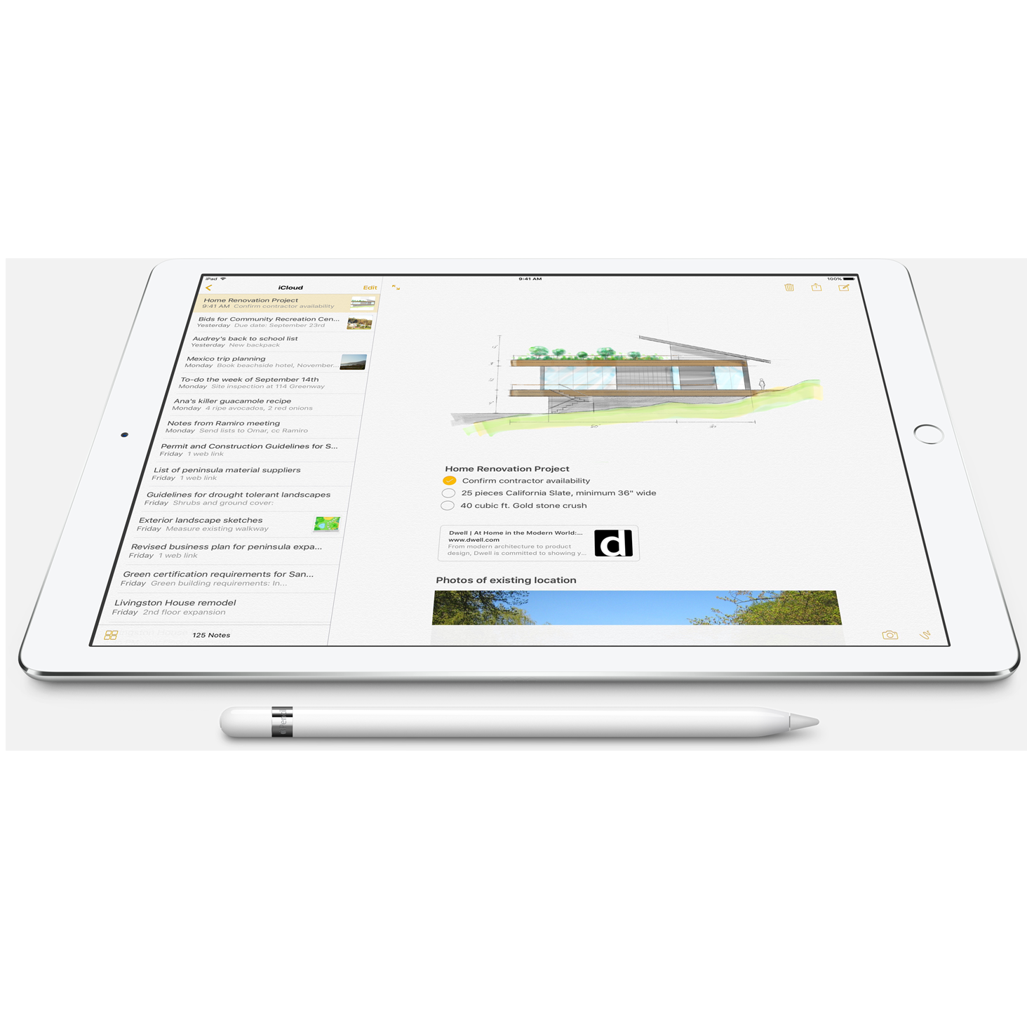 Bút cảm ứng Apple Pencil dành cho iPad Pro (MK0C2ZA/A)