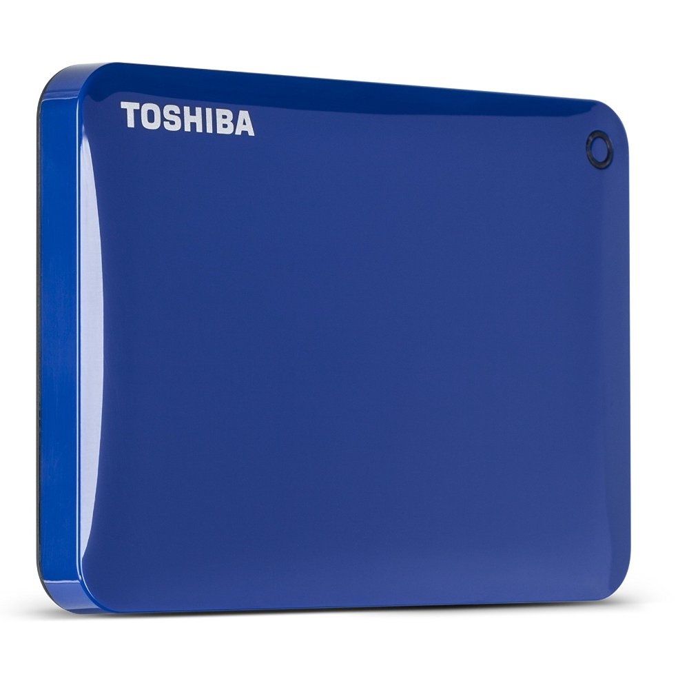 Ổ cứng lắp ngoài Toshiba Canvio connect II 1Tb USB3.0 Xanh