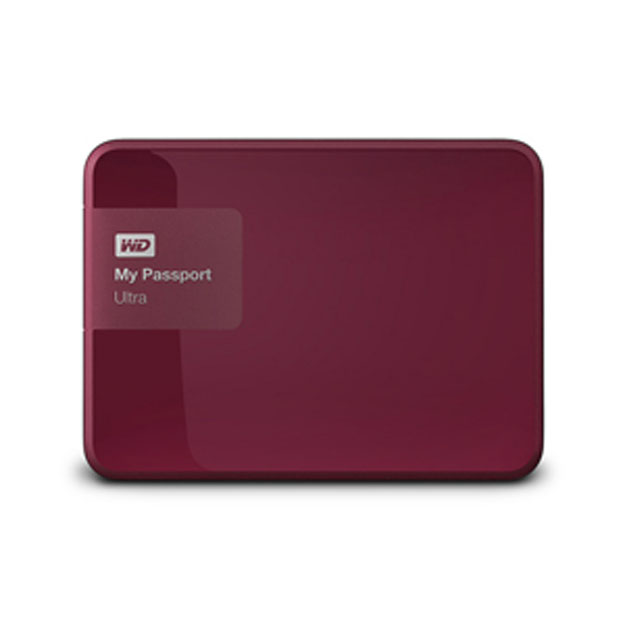 Ổ cứng lắp ngoài Western Digital Ultra 3Tb USB3.0 Đỏ mận