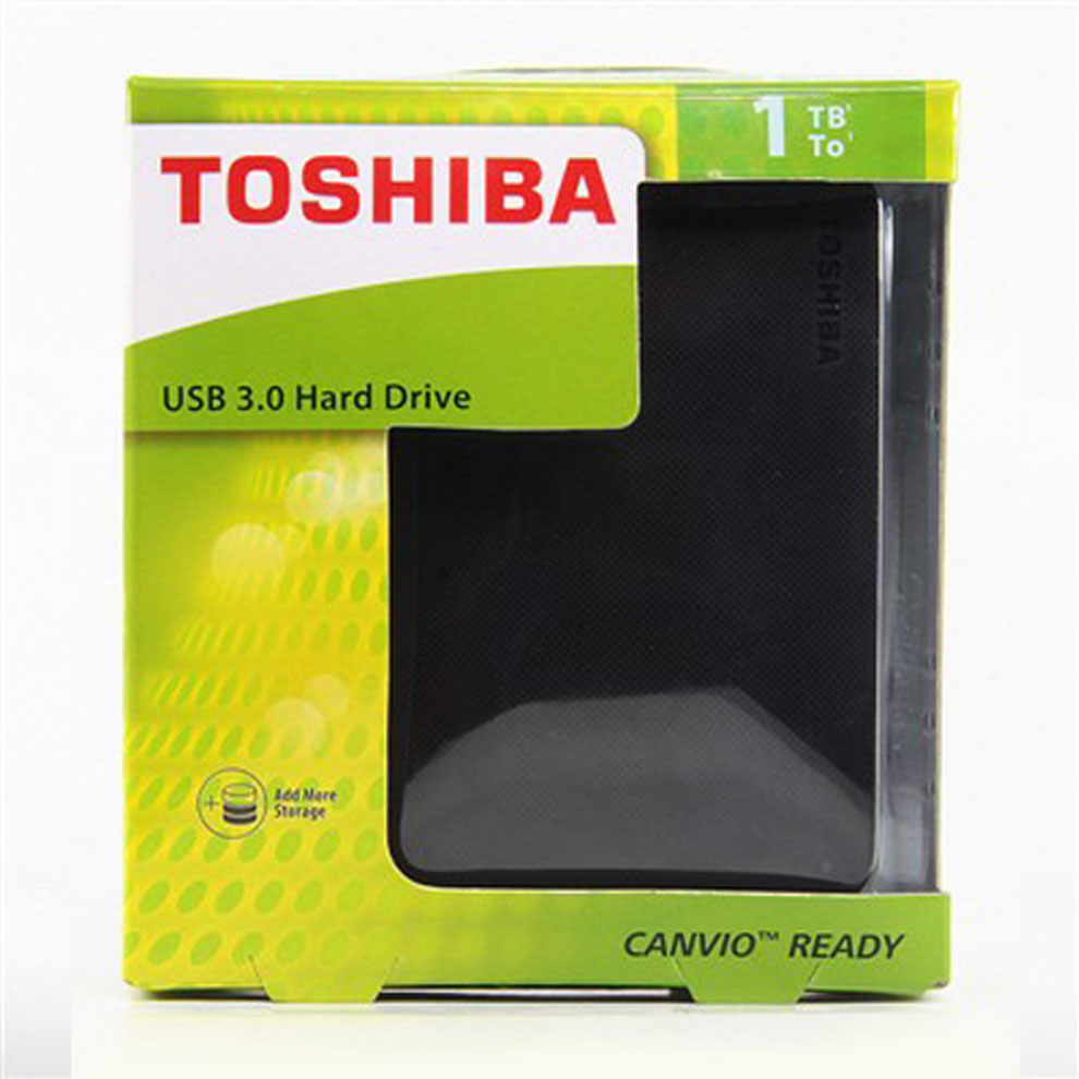 Ổ cứng lắp ngoài Toshiba Canvio Ready 1Tb USB3.0 Đen