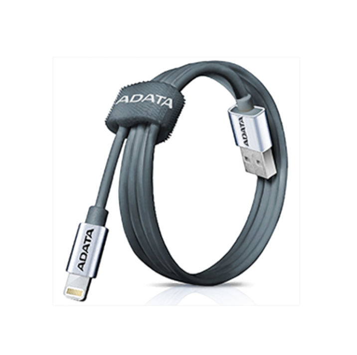 Cáp sạc USB Adata dùng ĐT Iphone 5/6 Black(chính hãng)