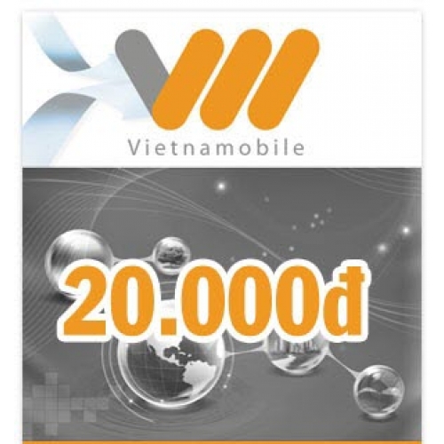 Thẻ điện thoại Vietnamobile 20.000 đồng