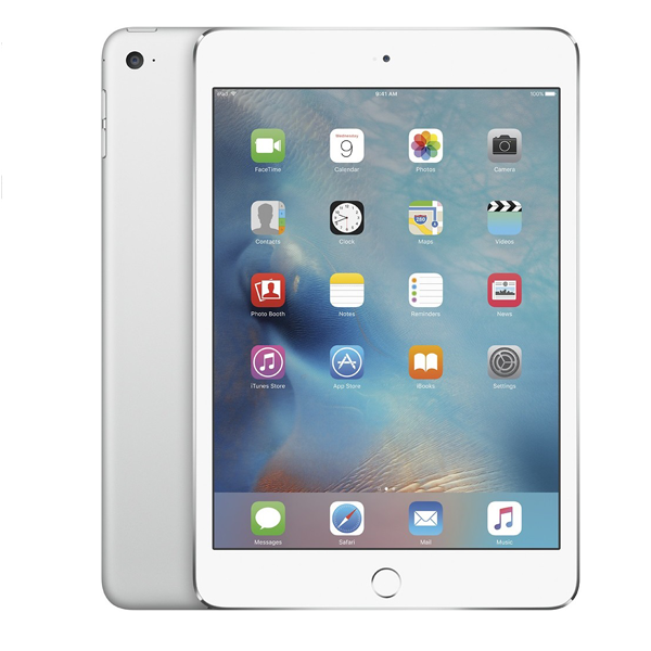 Apple iPad mini 4 Retina Cellular (Silver)- 32Gb/ 7.9Inch/ 3G + LTE + Wifi + Bluetooth