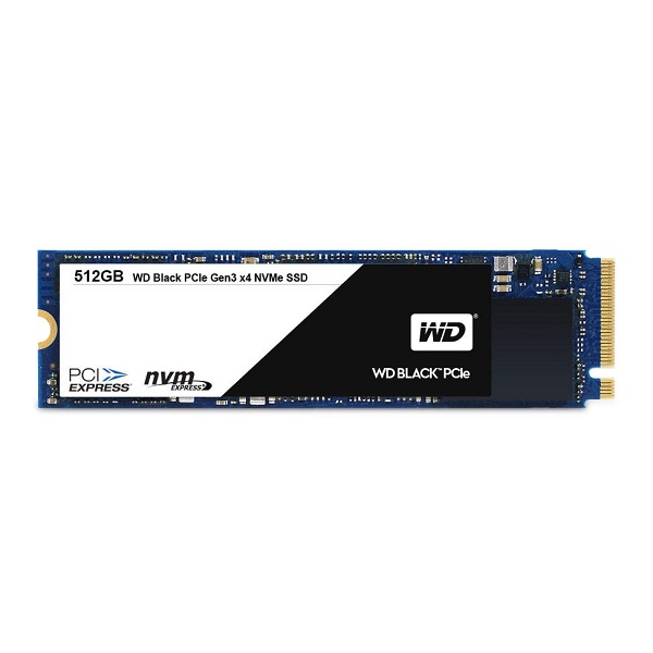 Ổ SSD Western Black 512Gb M2.2280 PCIE (đọc: 2050MB/s /ghi: 800MB/s)