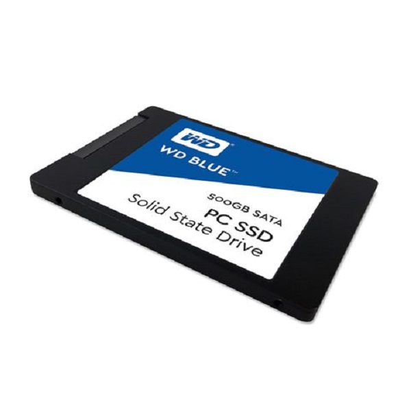 Ổ SSD Western Blue 500Gb SATA3 (đọc: 545MB/s /ghi: 525MB/s)