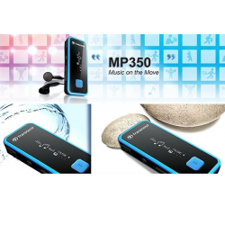 Máy nghe nhạc MP3 Transcend  MP350 - Đen